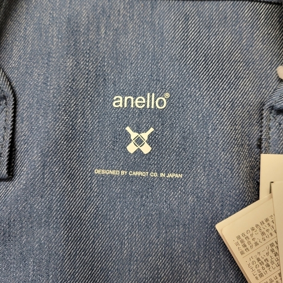 Anello Classic Blue Cross Bottle Series Regular Backpack - Picture 7 of 13